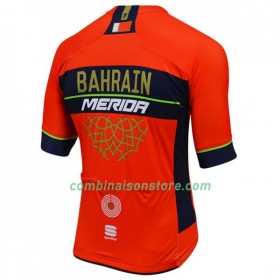 Maillot 2018 Bahrain Merida N001